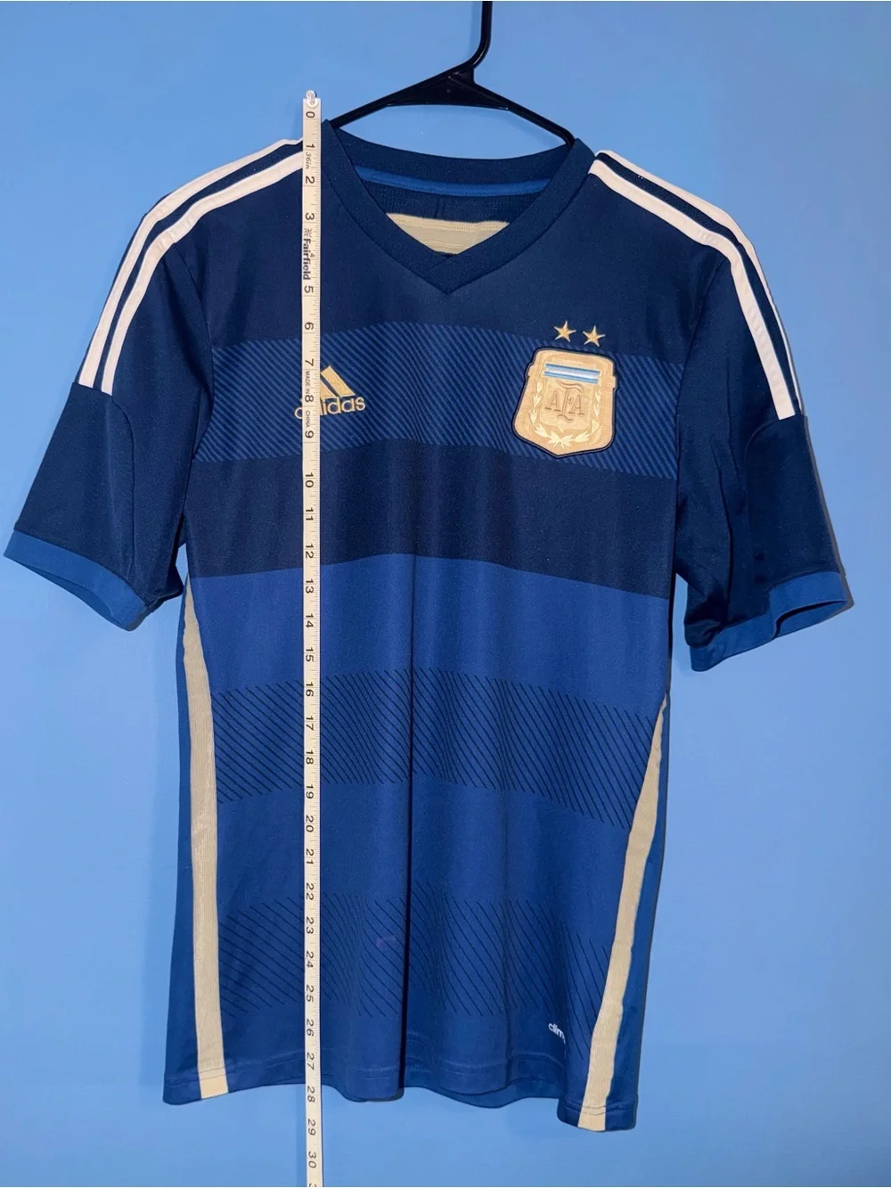 2014 Argentina Away Jersey Adidas